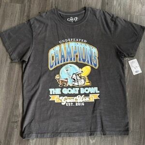 GOAT Undefeated Champions Gray T-Shirt